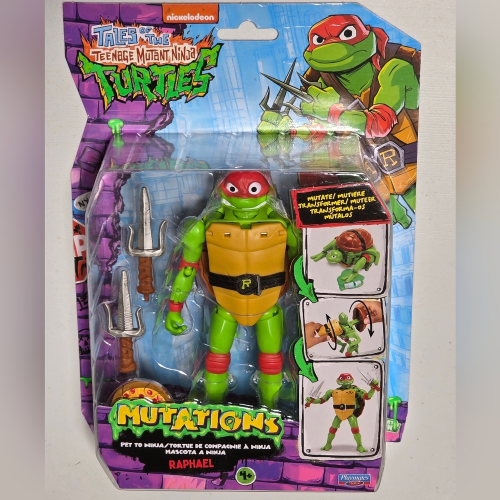 Tales Of The Teenage Mutant Ninja Turtles Mutations Ralphael Figure